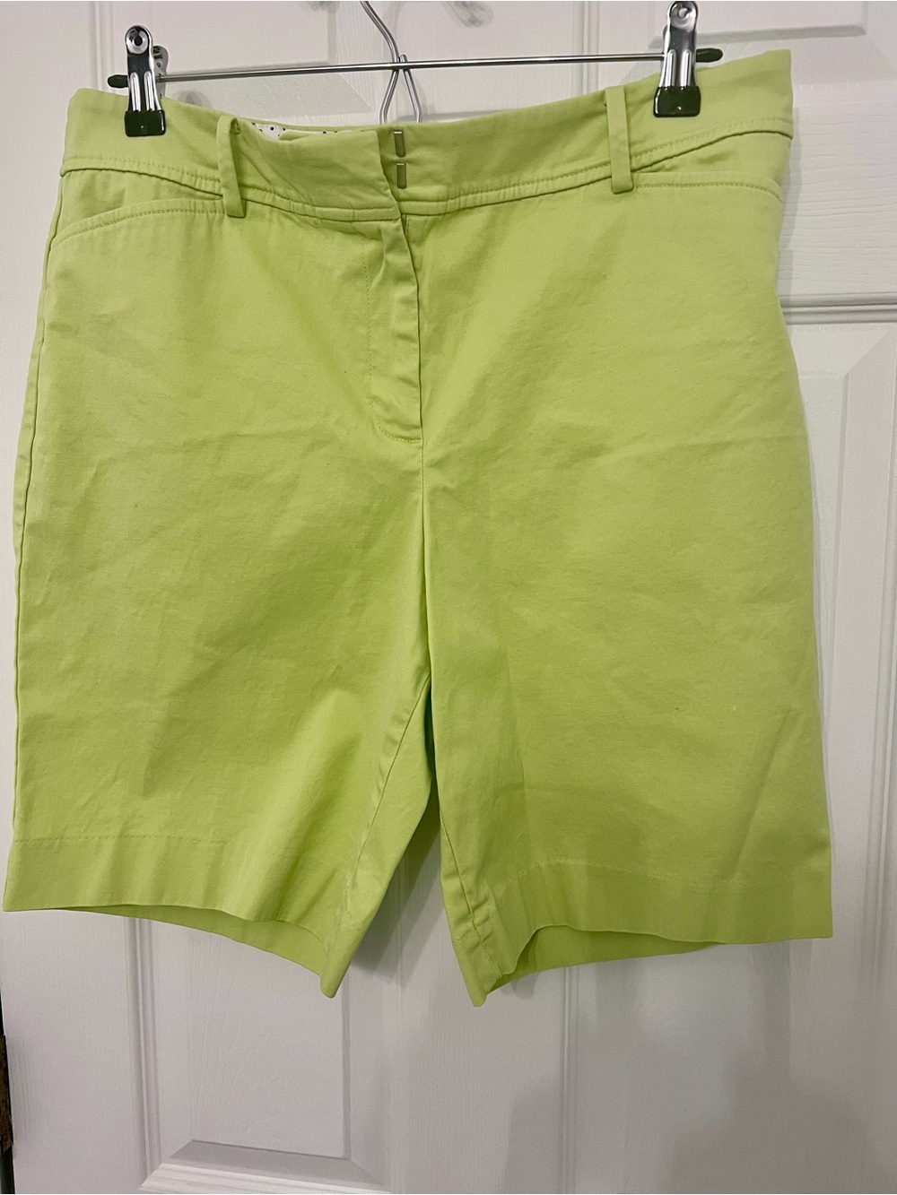 Talbots Lime Green Bermuda Shorts